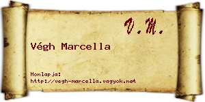 Végh Marcella névjegykártya